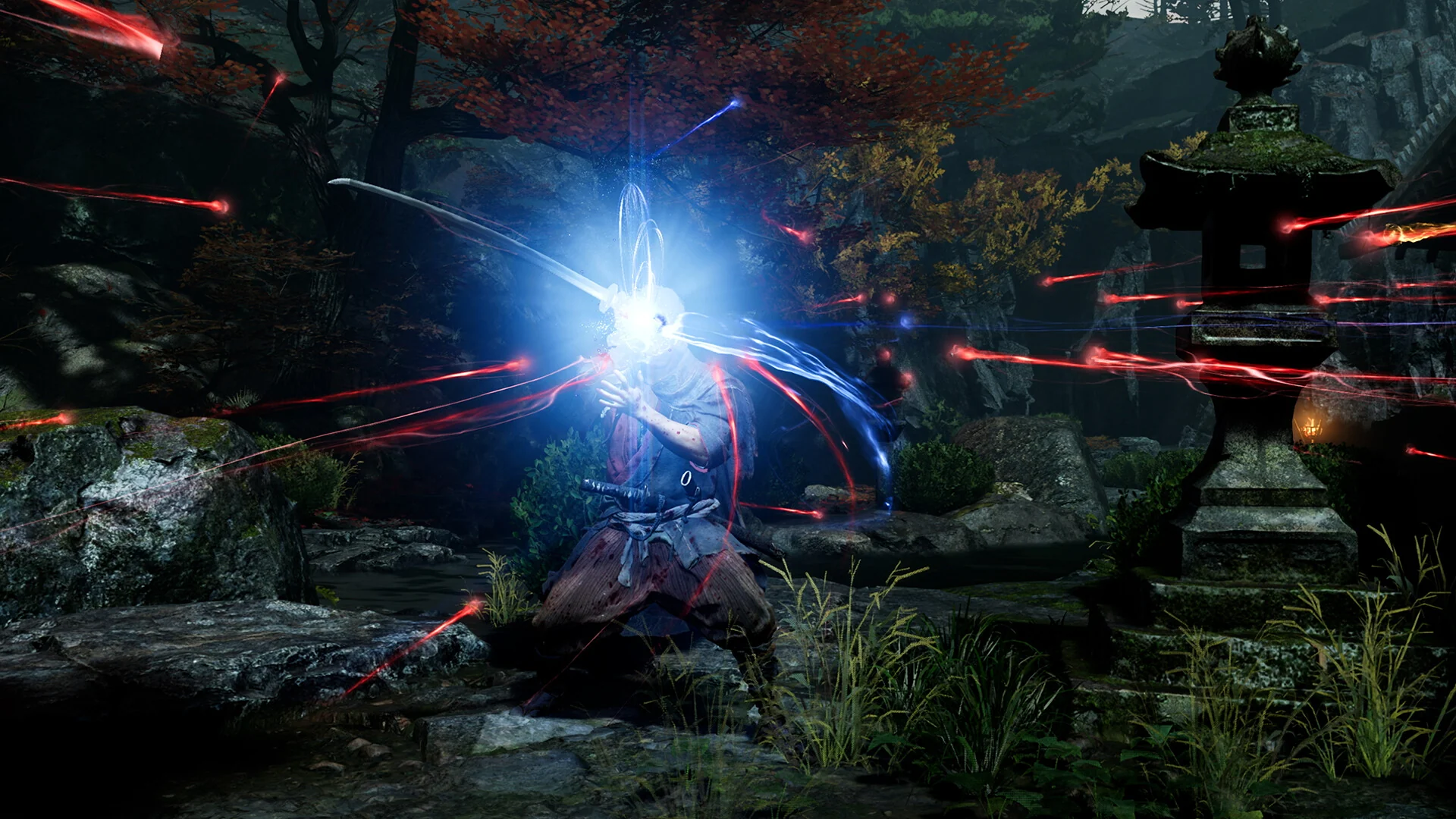 In-game screenshot from Onimusha: Way of the Sword